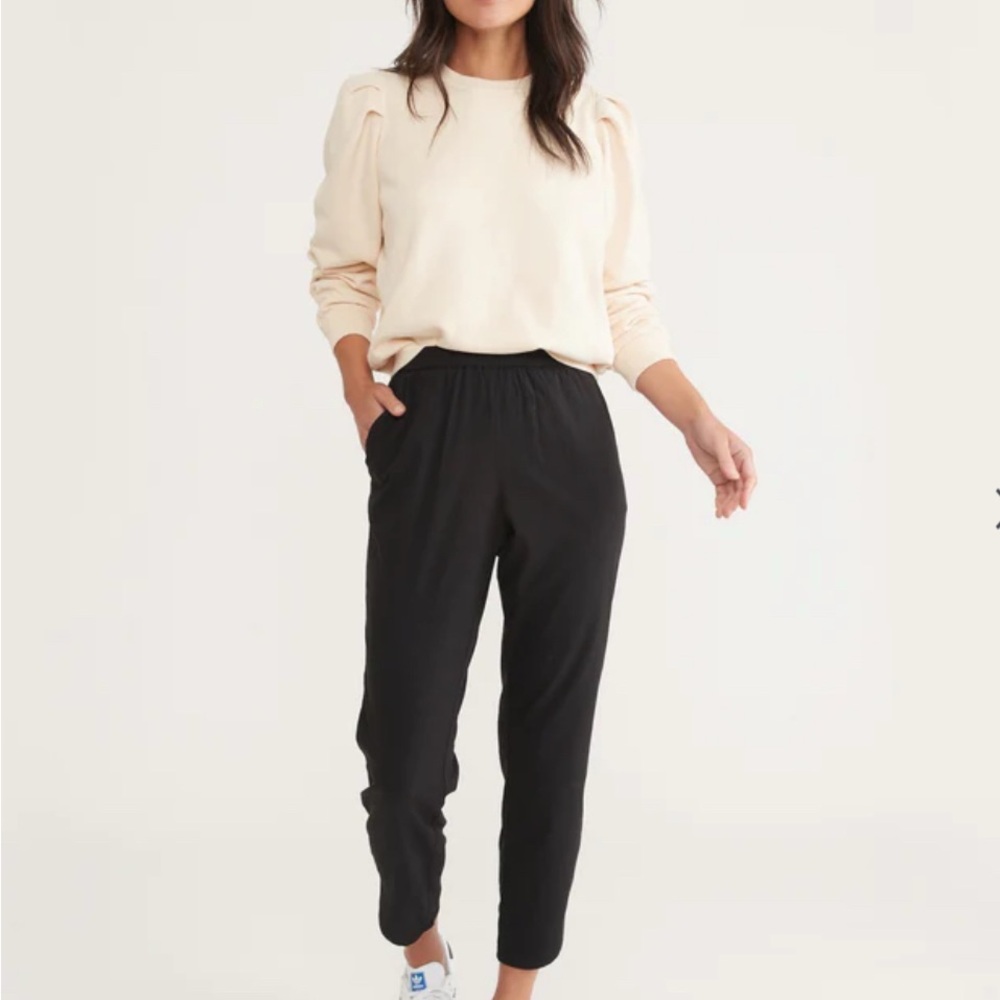 Marine Layer Black Allison Pant